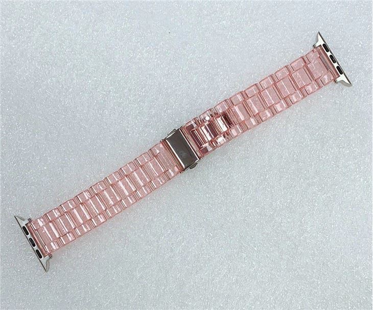 Suitable For Apple Watch1/2/3/4 Generation Watch With Small Waist Monochrome Slim Apple Silicone Strap