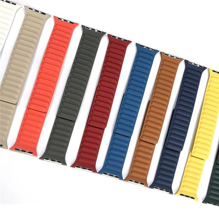 New Applicable Apple Watch 6th Generation Leather Loop Strap Apple Watch4 5th Generation Leather Loop Strap