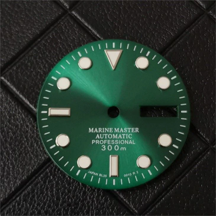 28.5mm Watch Dial Luminova C1 For Seiko Nh35