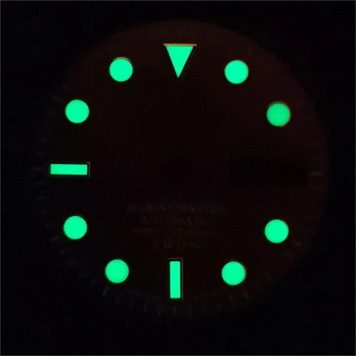 28.5mm Watch Dial Luminova C1 For Seiko Nh35