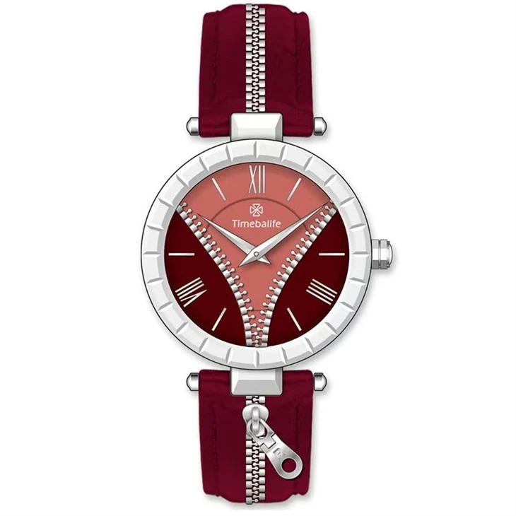 Zipper Design Quartz Watch